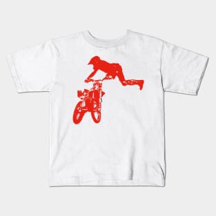 motocross big air freestyle Kids T-Shirt